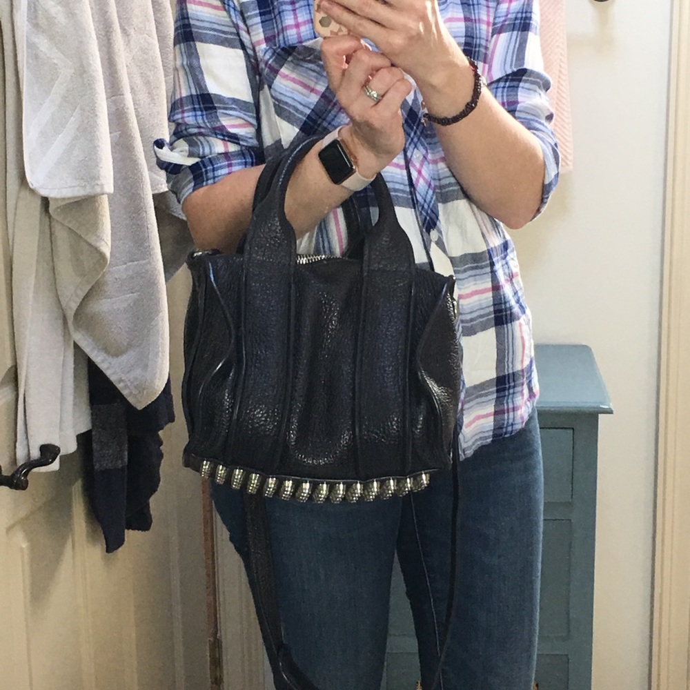 Alexander Wang Rockie leather satchel - Picture 8 of 8